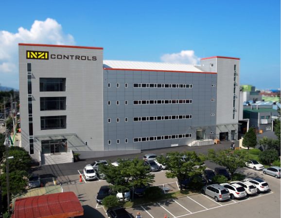 인지컨트롤스 공장 전경. 사진출처=인지컨트롤스 홈페이지