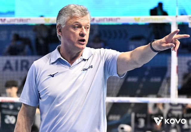 헤난 달 조토 대한항공 감독. /KOVO 감독