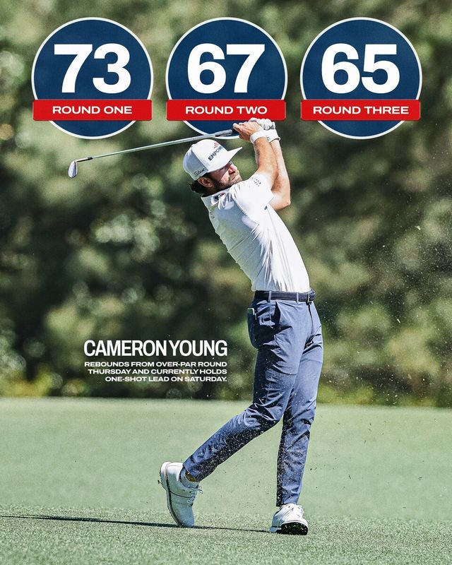 캐머런 영. /PGA 투어 페이스북