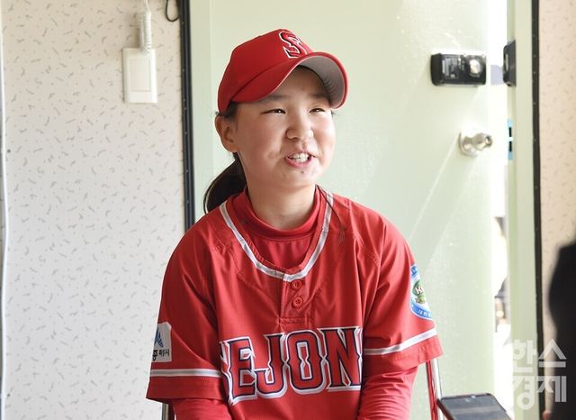 황채윤이 한국컵 기간 본지와 만나 인터뷰하고 있다. /이호형 기자