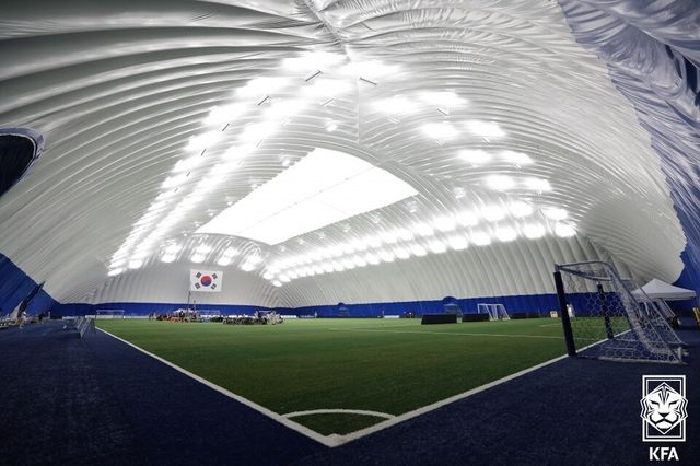 경주스마트에어돔. /대한축구협회 제공