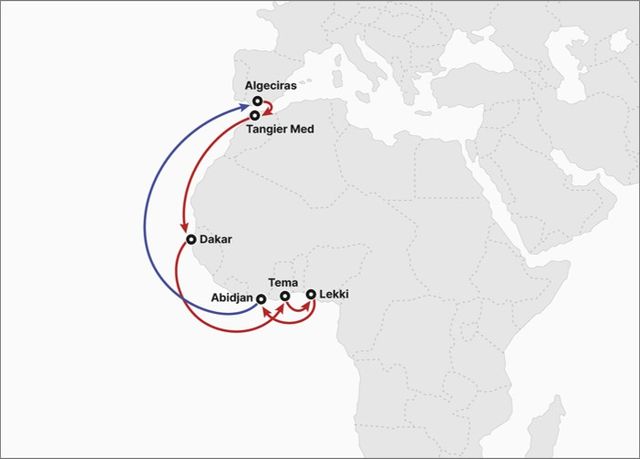 MA2 서비스 노선도./HMM