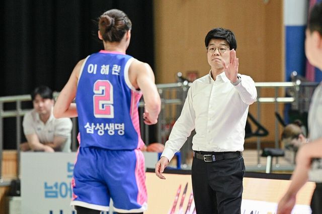 하상윤 삼성생명 감독. /WKBL 제공