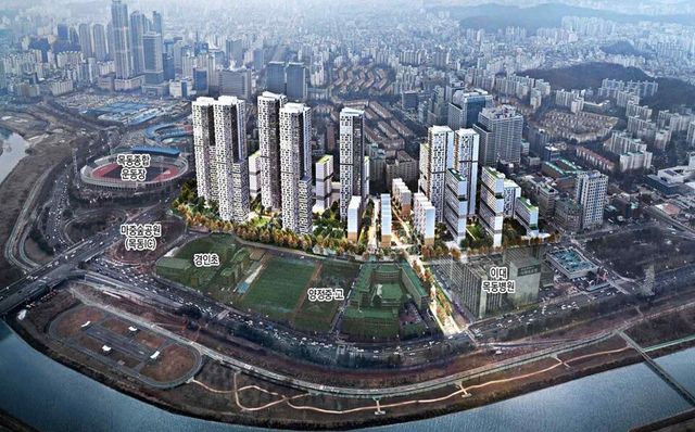 목동6단지아파트 재건축 정비사업 조감도./서울시 정비몽땅