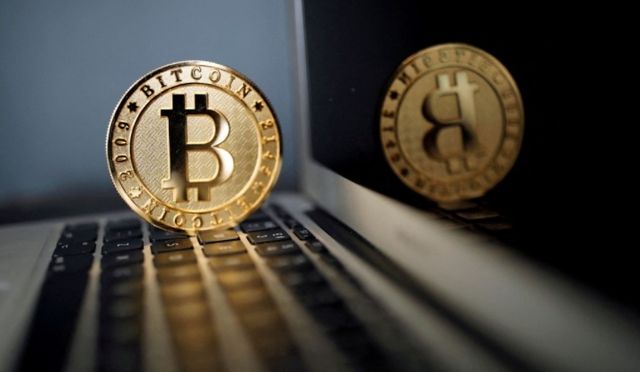 가상화폐 비트코인 모형. / 사진=연합뉴스.