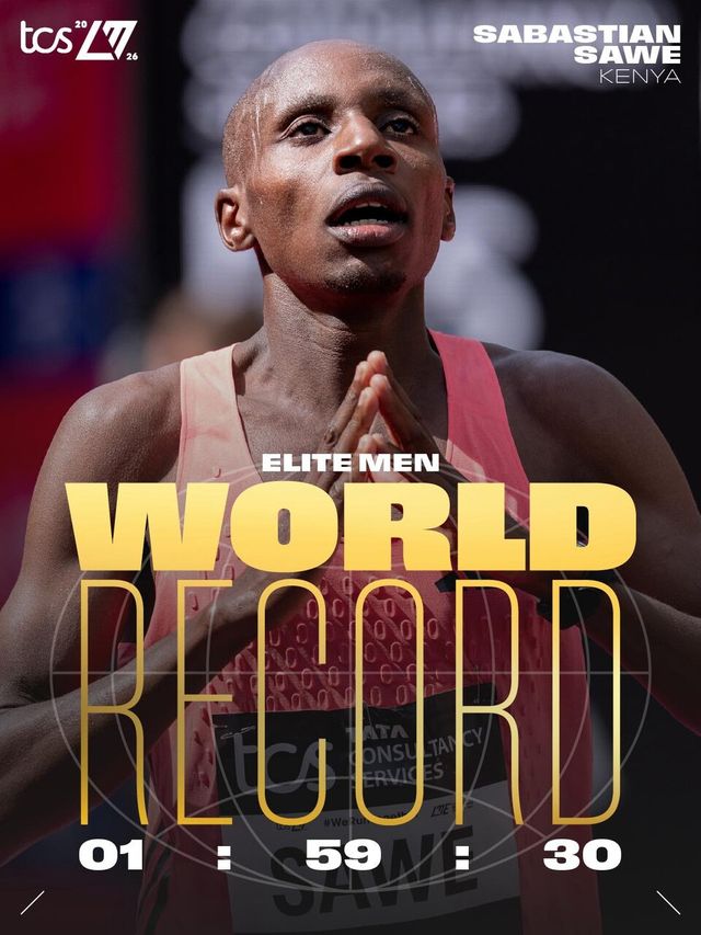 사바스티안 사웨. /런던 마라톤 페이스북