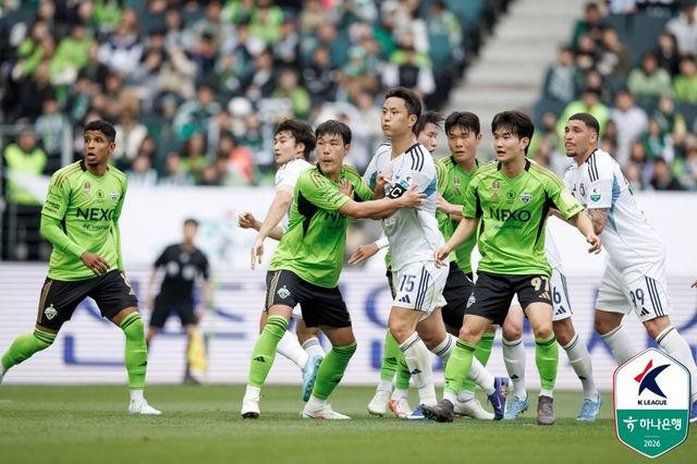 프로축구 K리그1(1부) 디펜딩 챔피언 전북 현대가 라이벌전에서 웃었다. /한국프로축구연맹 제공
