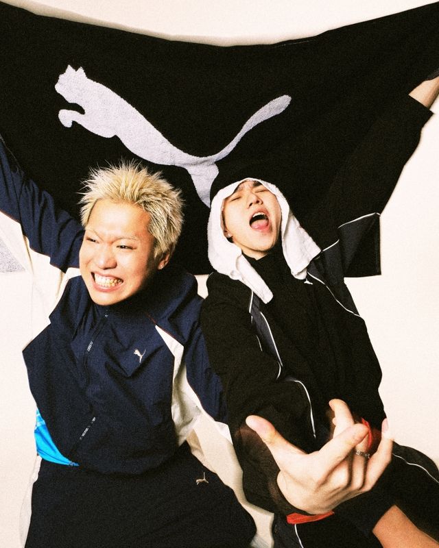 푸마가 라프산두, 제프리화이트와 함께한 화보를 공개했다. /푸마 제공