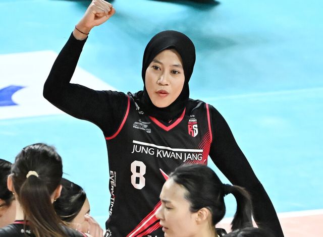 프로배구 V리그 여자부 정관장에서 활약한 메가. /한국배구연맹 제공