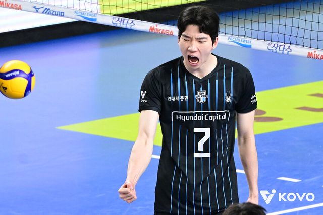 프로배구 V리그 남자부 현대캐피탈 주장 허수봉. /KOVO 제공