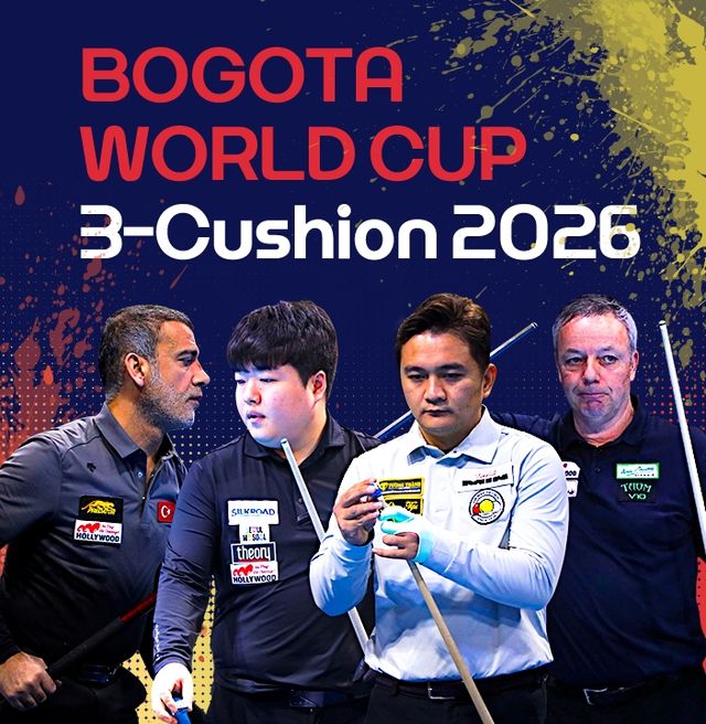 2026 보고타 세계3쿠션 당구월드컵 포스터. /대한당구연맹 제공