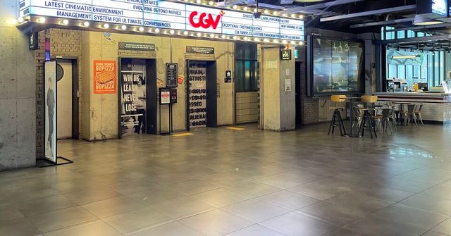 CGV 홍대점의 낮 12시 풍경./박정현 기자