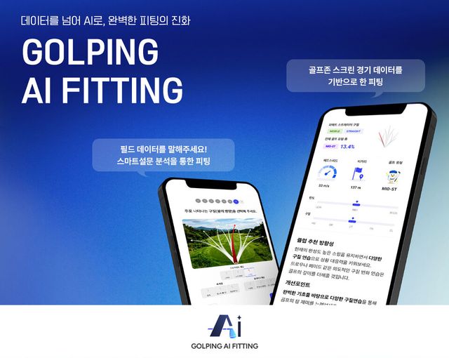 골프존커머스가 골핑 AI 피팅 서비스를 한다. /골프존커머스 제공