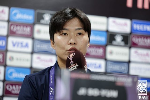 수원FC 위민 미드필더 지소연. /대한축구협회 제공