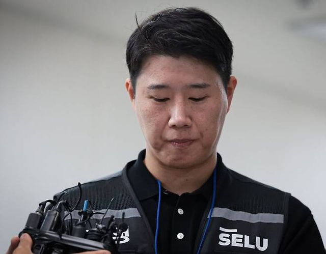 최승호 초기업노조 위원장./연합뉴스