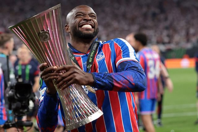 2025-2026&nbsp;유럽축구연맹(UEFA) 콘퍼런스리그(UECL) 결승전에서 결승 골을 기록한 장필리프 마테타. /연합뉴스