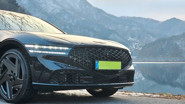 제네시스&nbsp;'G90 블랙'의 외관./곽호준 기자