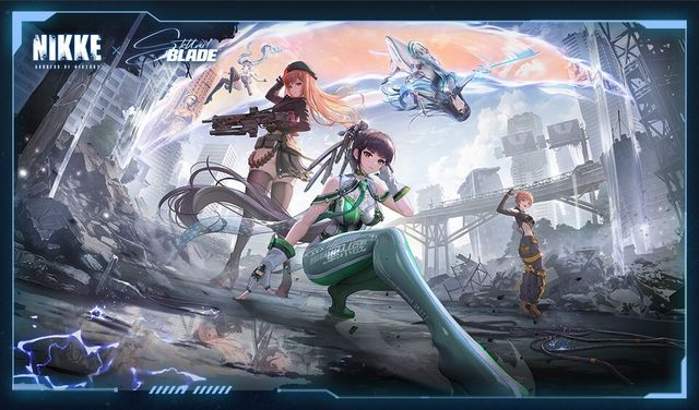 시프트업의 대표작인 '승리의 여신: 니케'와 '스텔라 블레이드'의 컬레버레이션. 레벨 인피니트