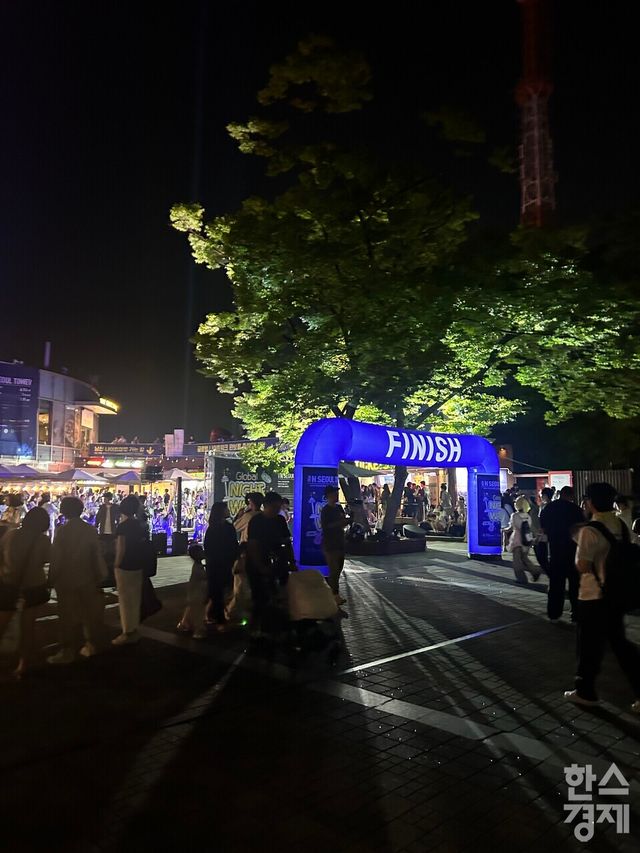 피니쉬 라인./ 하지현 기자
