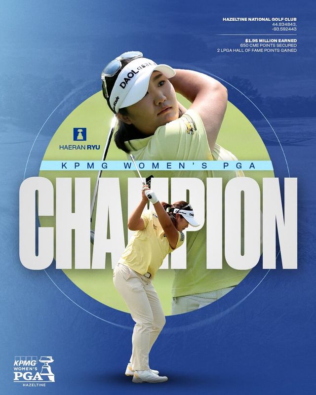 유해란. /LPGA 페이스북