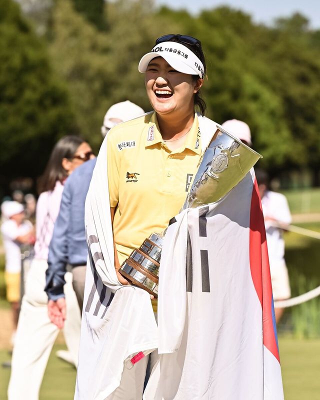 유해란. /LPGA 페이스북