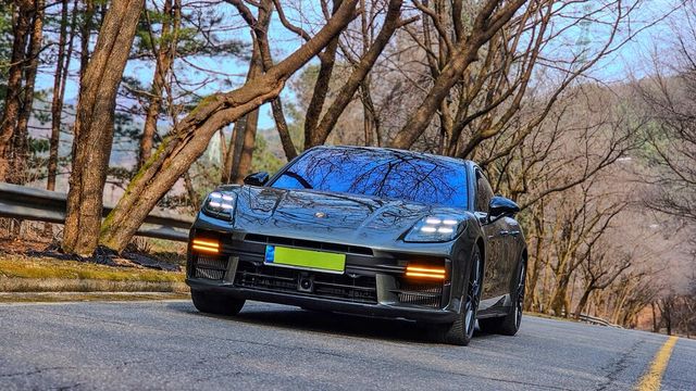 포르쉐 '파나메라 GTS'의 외관./곽호준 기자