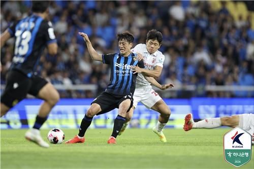 인천 유나이티드와 부천FC의 경기 모습. /한국프로축구연맹 제공