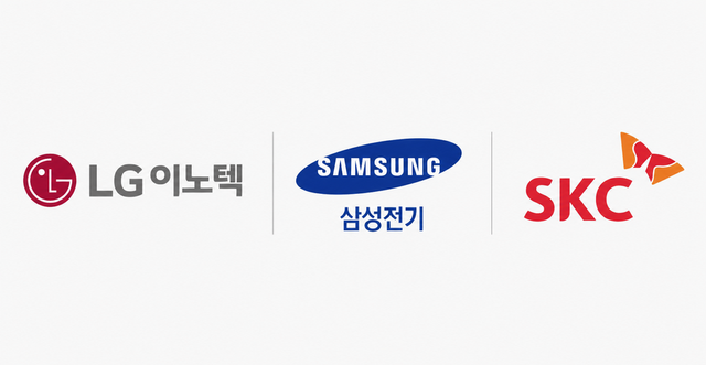 LG이노텍·삼성전기·SKC CI. ChatGPT이미지&nbsp;