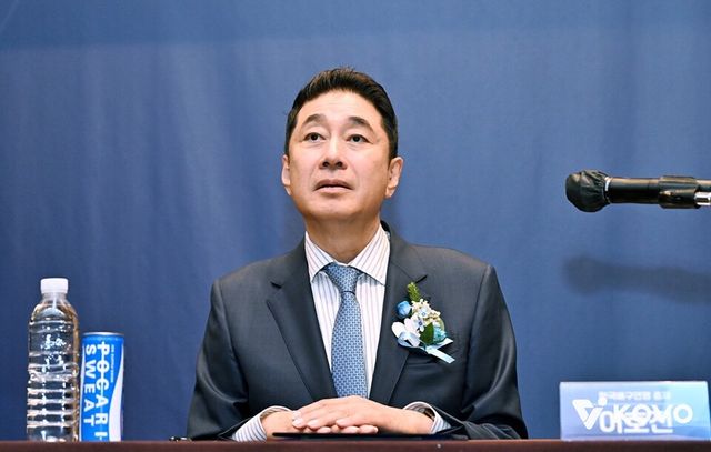 이호진 총재. /한국배구연맹 제공