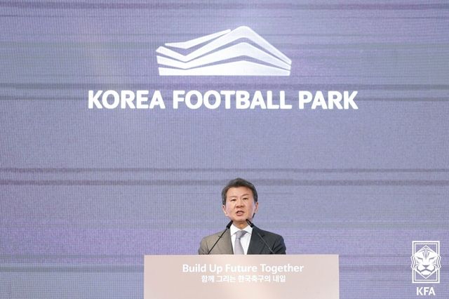 정몽규 대한축구협회 회장이 사임서를 제출했다. /대한축구협회 제공