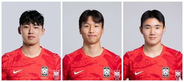 이기혁, 엄지성, 양현준(왼쪽부터). /KFA 제공
