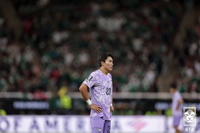 아시안게임 대표팀에 선발된 양현준. /대한축구협회 제공