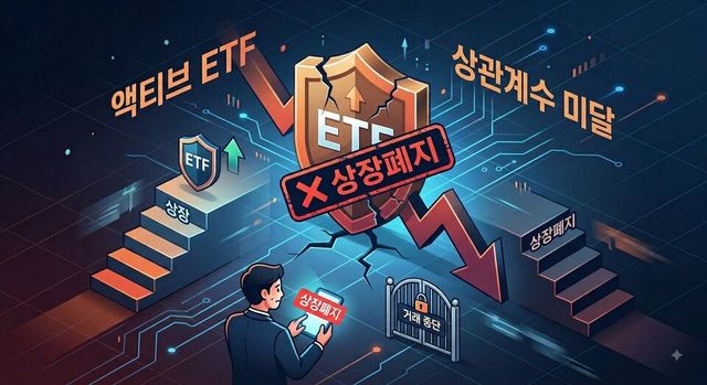 타임폴리오자산운용의 'TIME 미국배당다우존스액티브 ETF'가 상관계수 미달로 19일 상장폐지된다는 예고가 올라오자 업계와 투자자들은 낡은 규제를 재정비해야 한다고 목소리를 높였다. / 사진=구글 제미나이 생성.