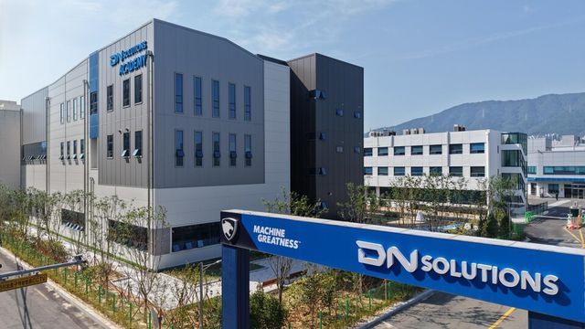 DN솔루션즈 창원 본사에 위치한 ‘DN Solutions ACADEMY’ 전경./DN솔루션즈