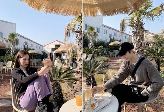 사진=변우석, 전지수 인스타그램