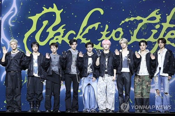 사진=앤팀 한국 데뷔 쇼케이스. 연합뉴스