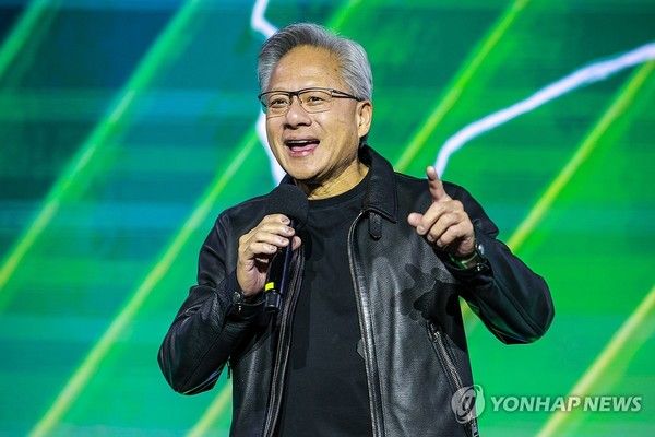 사진=&nbsp;젠슨 황 엔비디아 최고경영자(CEO). 연합뉴스