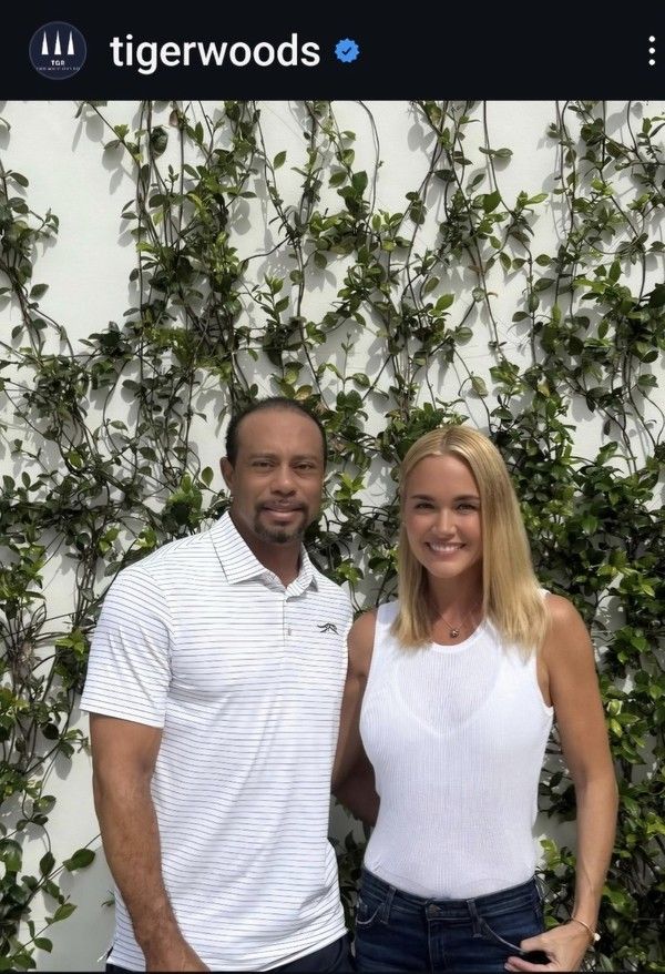 사진=타이거 우즈 소셜미디어