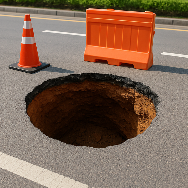 사진= 챗GPT. 땅꺼짐(싱크홀) / 기사 내용과 무관한 자료사진입니다.