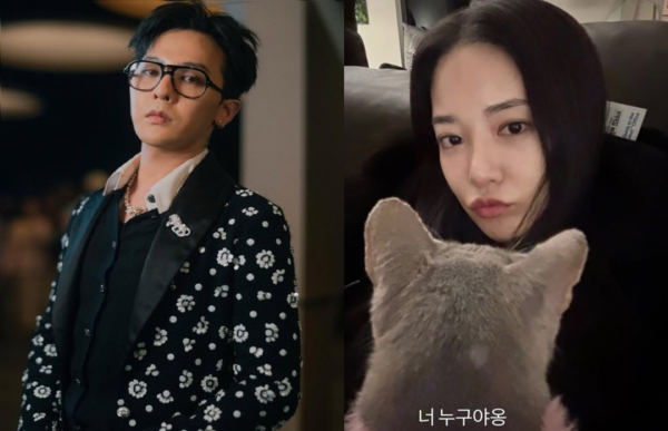 사진= 지드래곤, 이주연 인스타그램