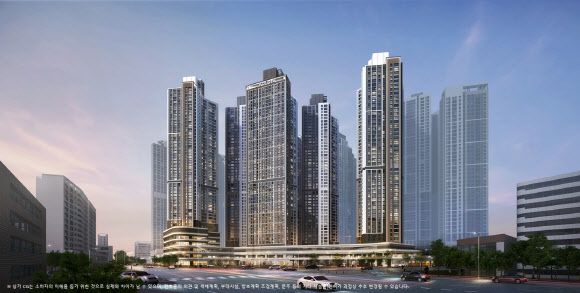 대전 하늘채 루시에르 투시도.(사진=코오롱글로벌)