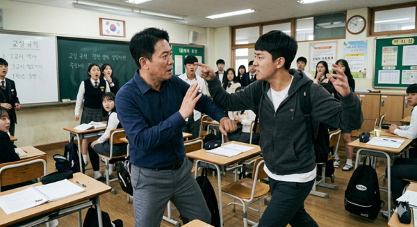 사진=교사 폭행 (AI 생성)