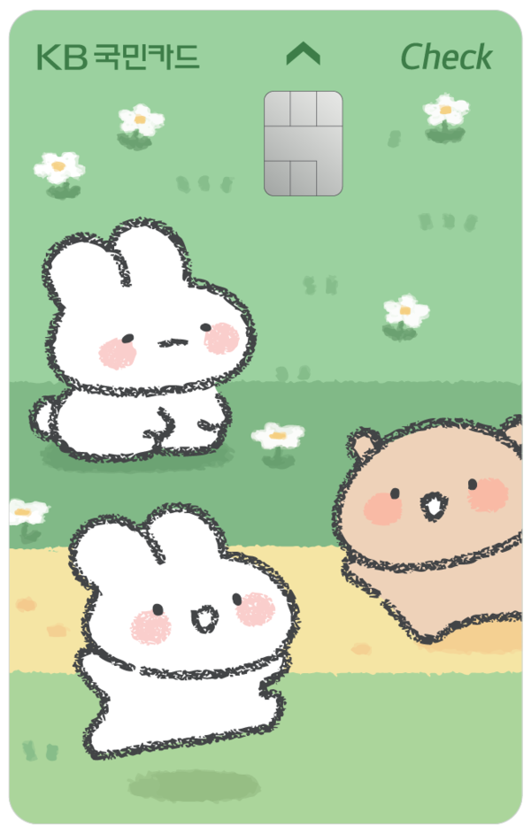 KB국민카드가 ‘KB국민 토심이 첵첵 체크카드’를 출시했다. [KB국민카드]