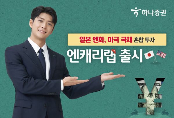 하나증권이 ‘엔캐리랩’을 신규 출시했다. [하나증권]