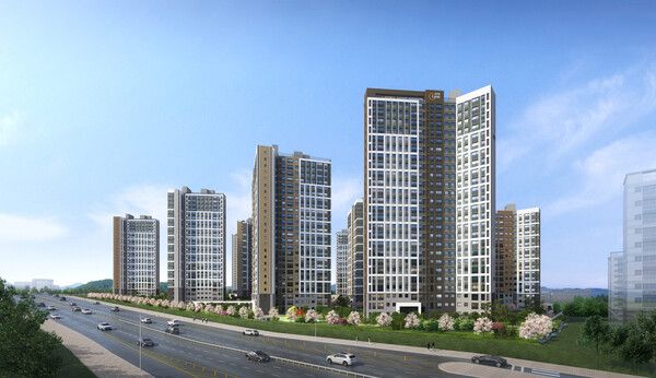 오산세교 우미린 센트럴시티 투시도. [우미건설]