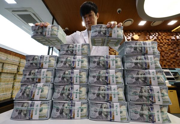 미국이 한국을 환율관찰대상구으로 재지정했다. [연합뉴스]