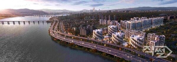 ‘래미안 글로우 힐즈 한남’ 전체 조감도 [삼성물산]