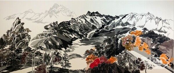 김용원 작가의 ‘혼재된 풍경&nbsp;#3’ [DB금융투자]