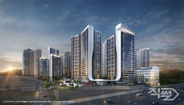 ‘평촌자이 퍼스니티’ 투시도 [GS건설]