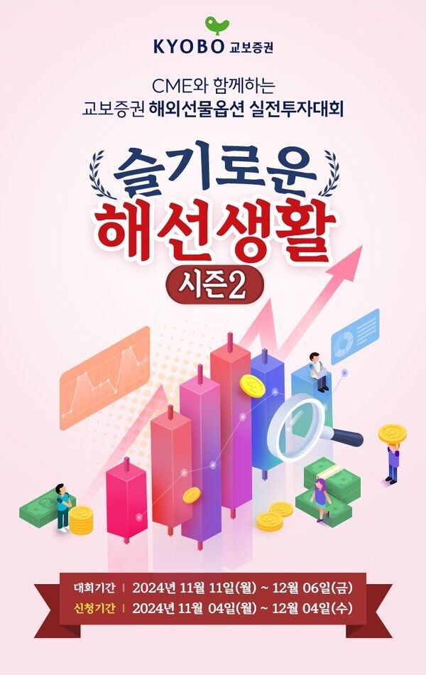 교보증권은 해외선물 실전투자대회 ‘슬기로운 해선생활’ 시즌2를 개최한다 [교보증권]